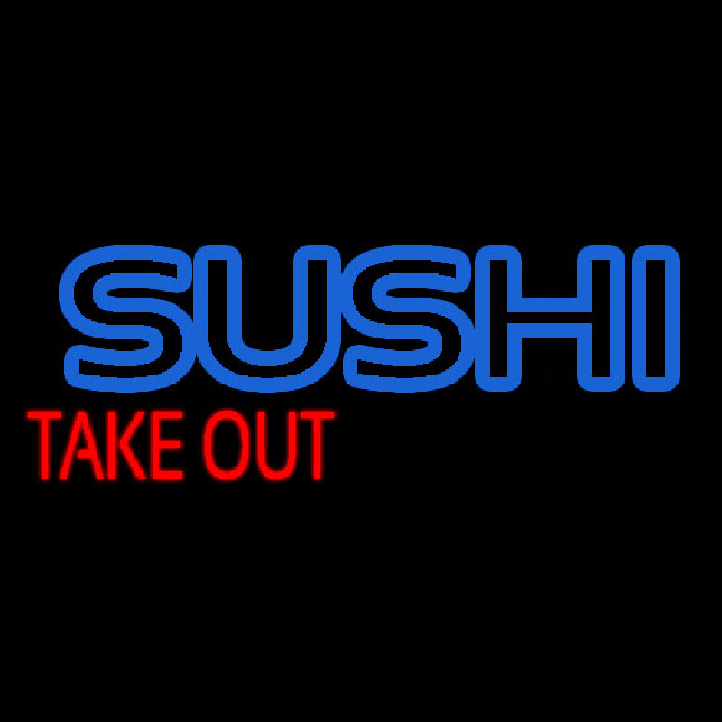 Sushi Take Out Neontábla