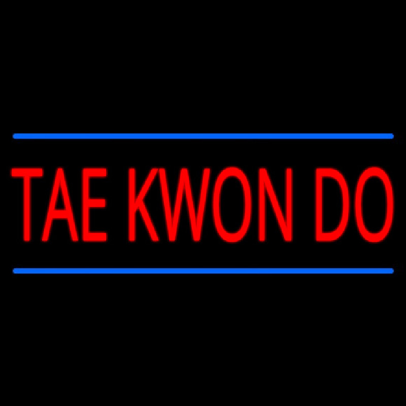 Tae Kwon Do Neontábla