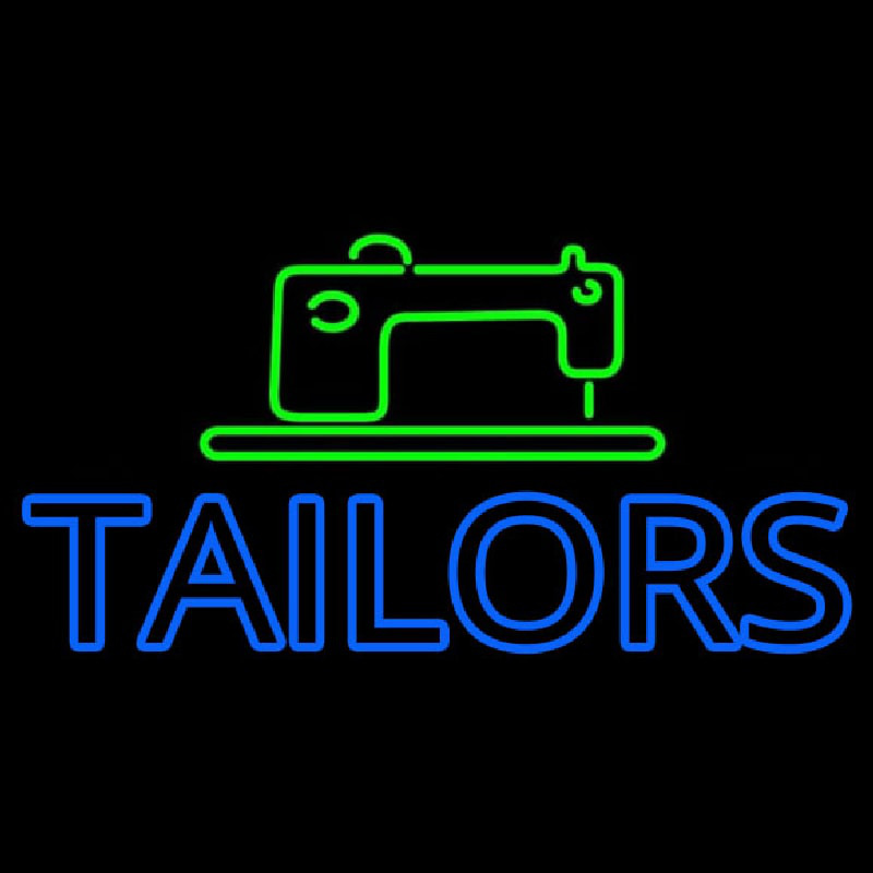 Tailors Logo Neontábla