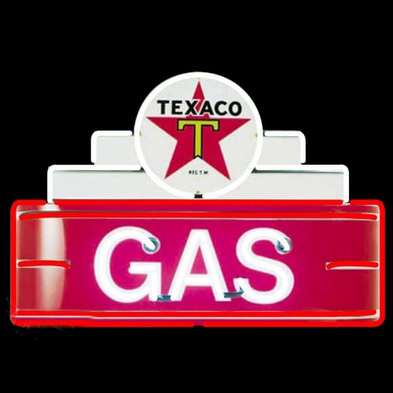 Te aco Logo Gas Neontábla