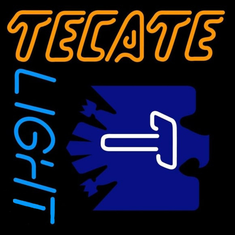 Tecate Light Beer Sign Neontábla