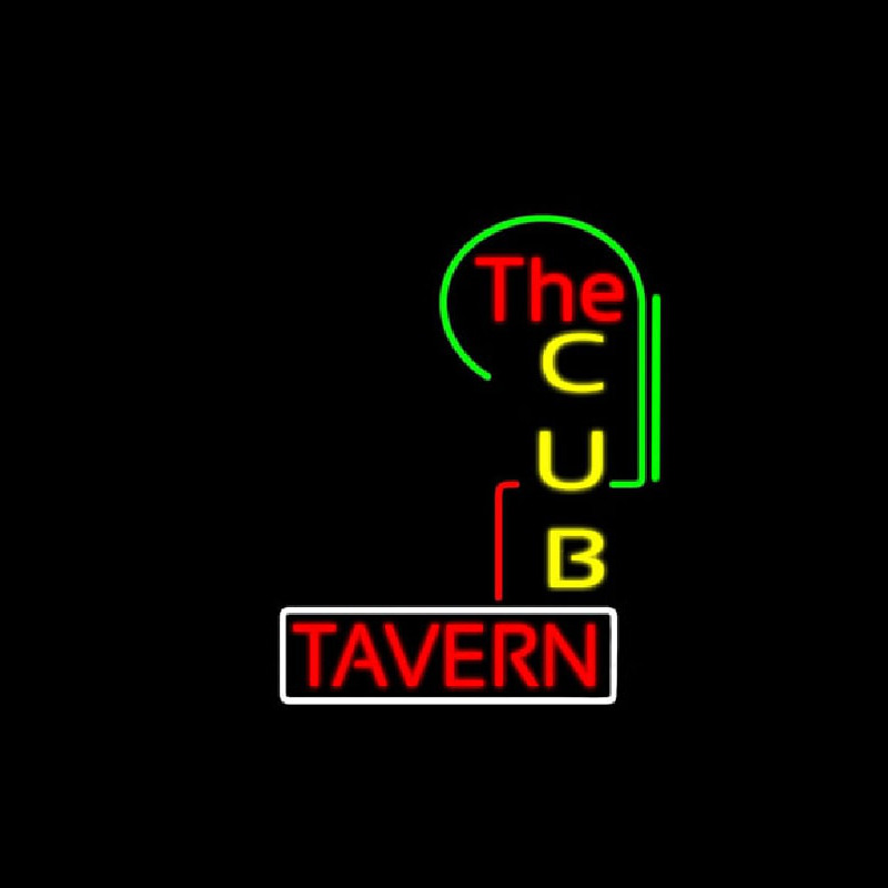 The Cub Tavern Neontábla