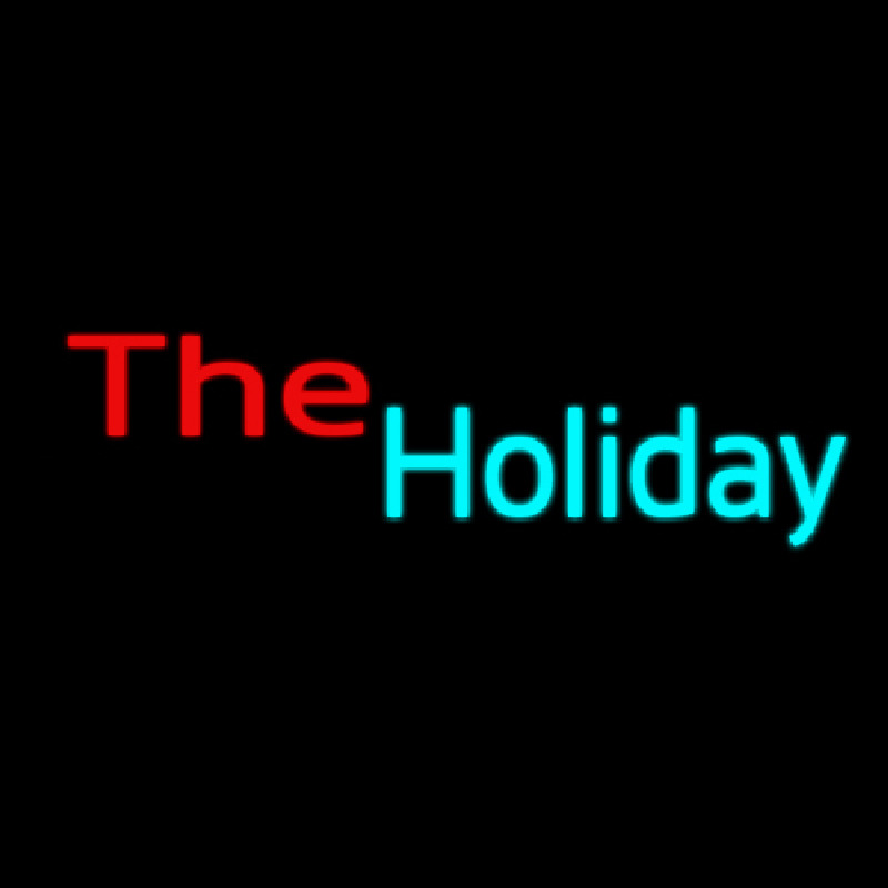 The Holiday Neontábla