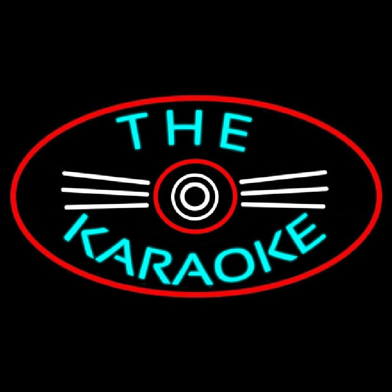 The Karaoke Neontábla