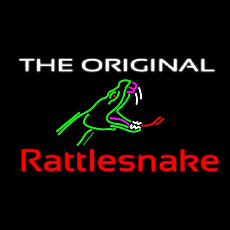 The Original Rattlesnake Neontábla