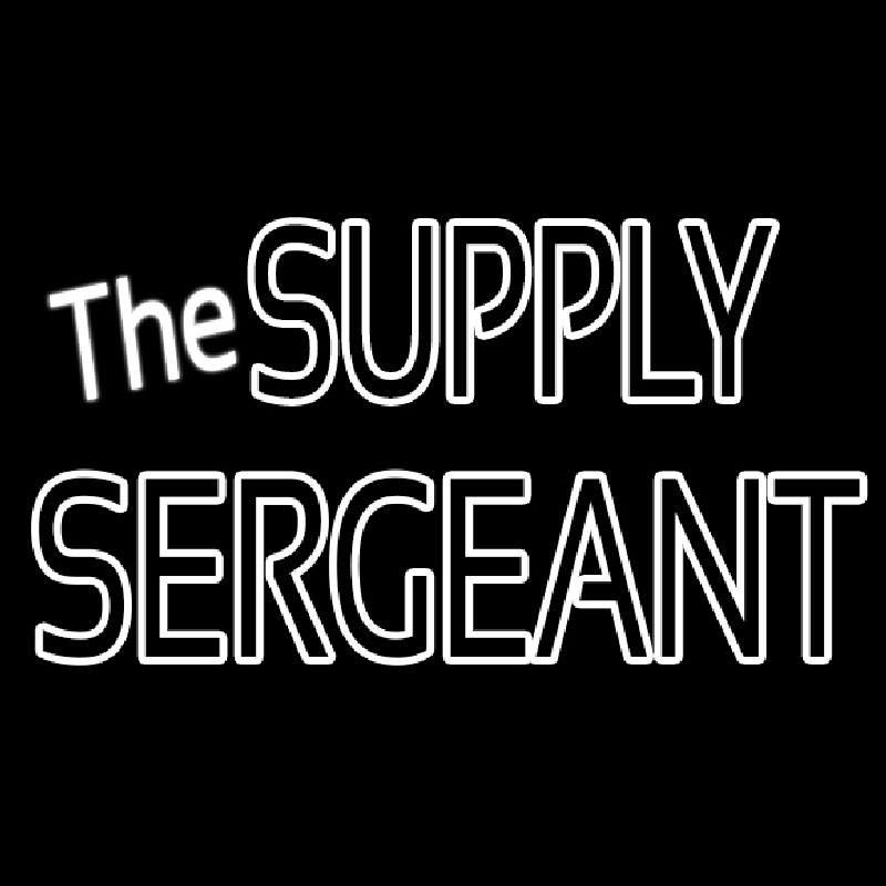 The Supply Sergeant Neontábla