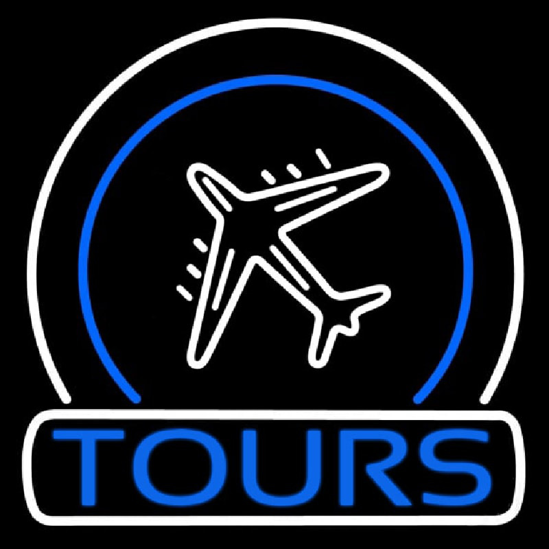 Tours Icon Neontábla