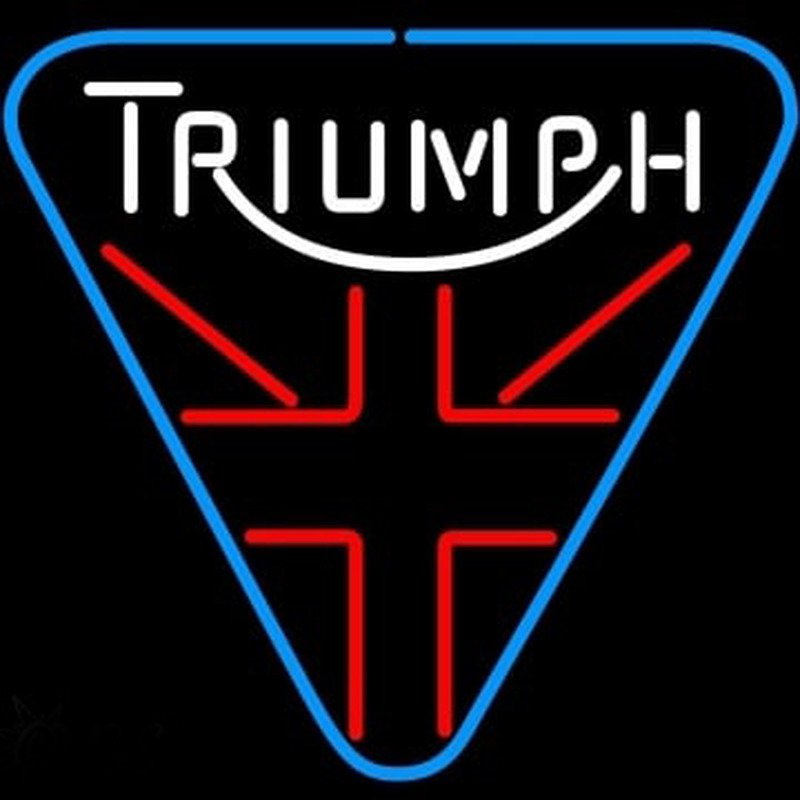 Triumph Motorcycle Thruxton Rocket Daytona Neontábla