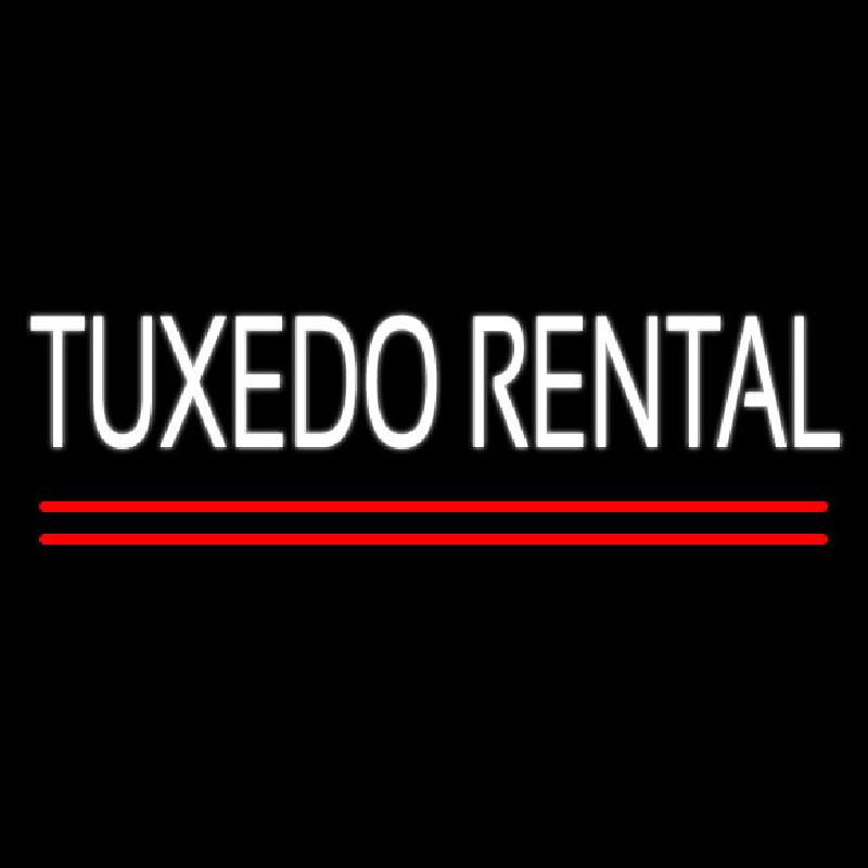Tu edo Rental Block Neontábla