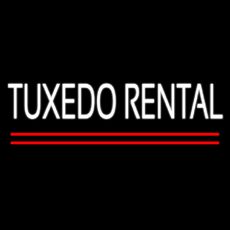 Tu edo Rental Block Neontábla