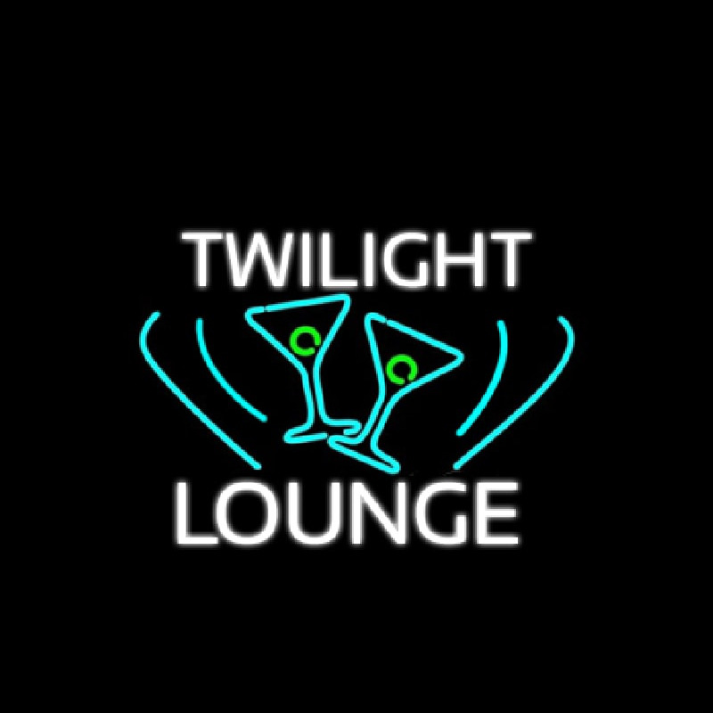 Twilight Lounge With Martini Neontábla