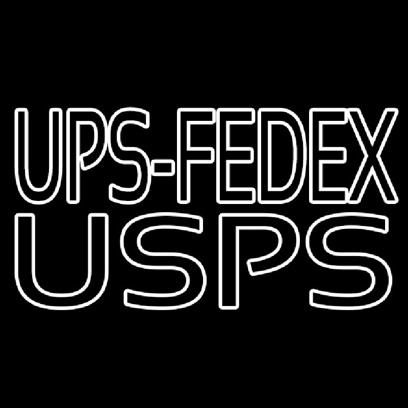 Ups Fede  Usps Neontábla