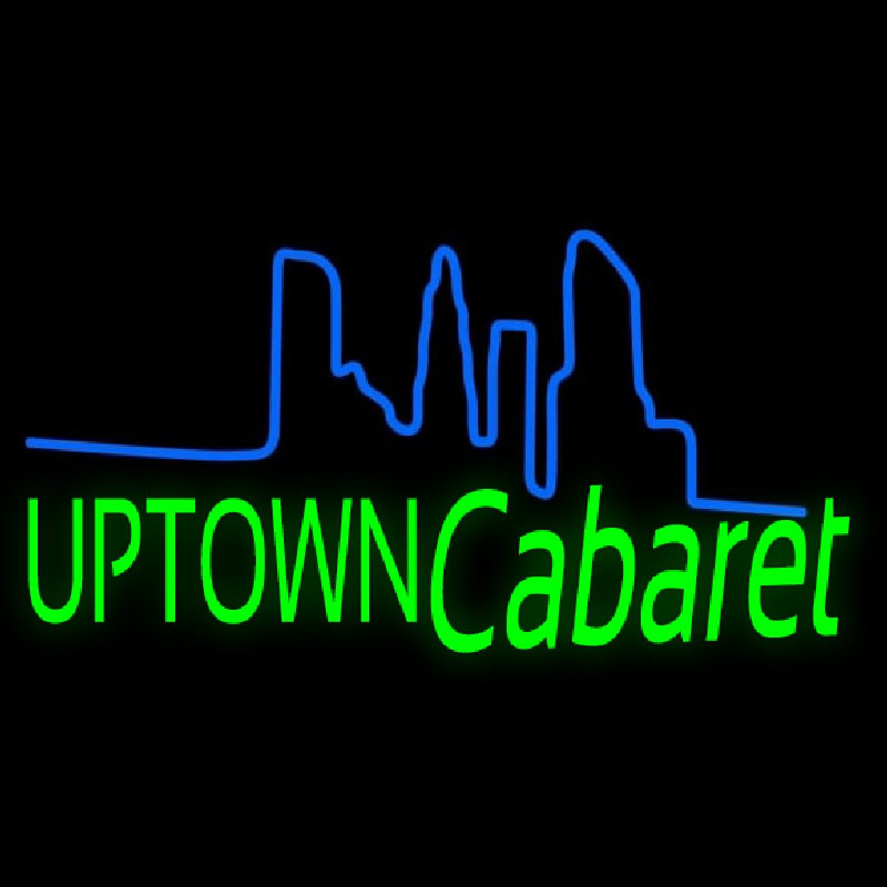 Uptown Cabaret Neontábla