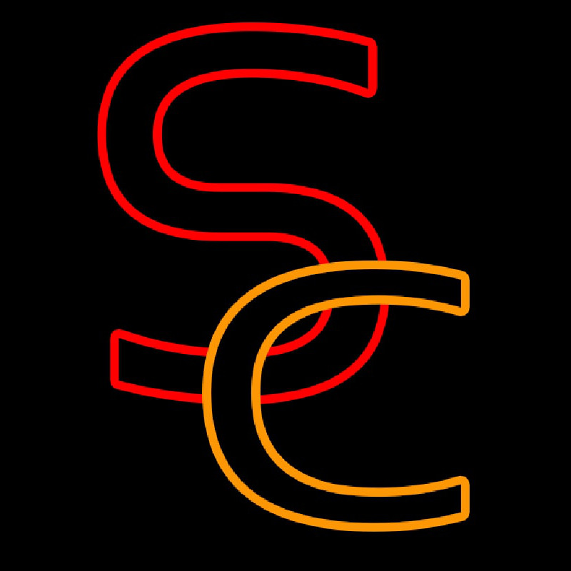 Usc S And C Interlocked Neontábla