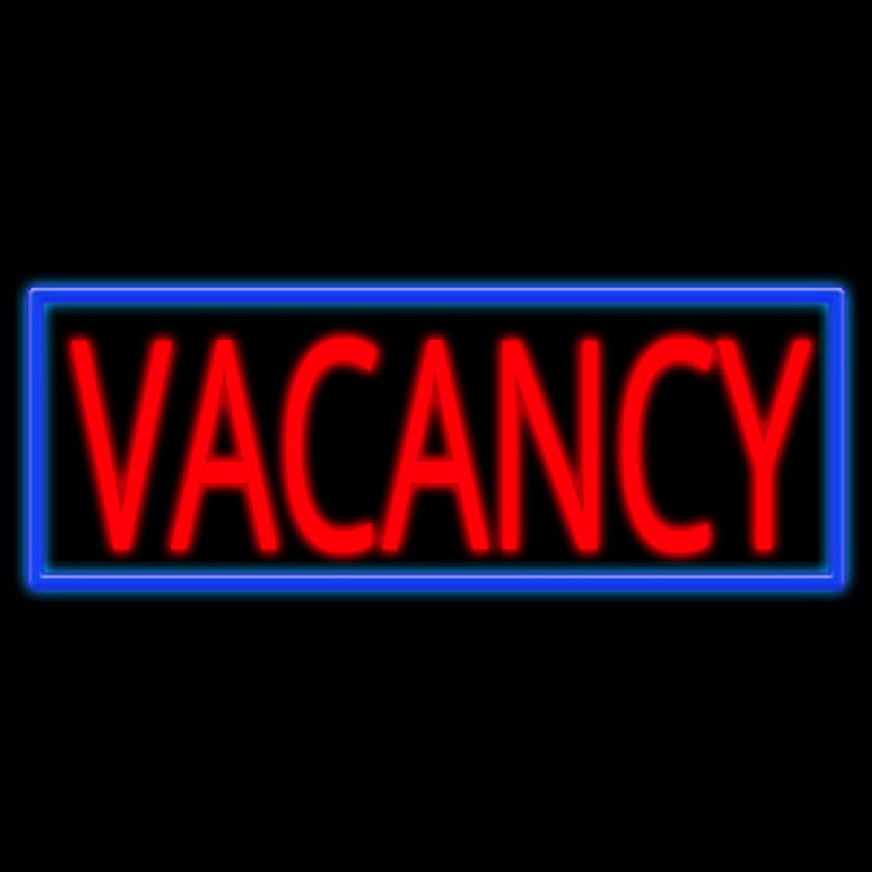 Vacancy Neontábla