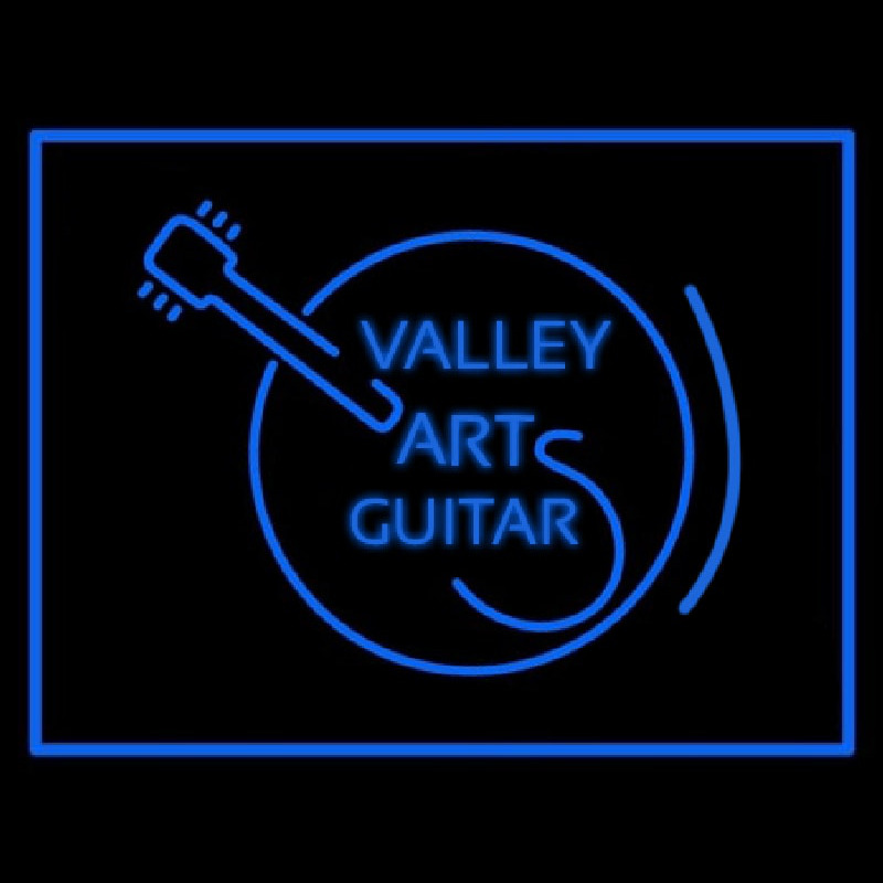 Valley Arts Guitars Logo Neontábla