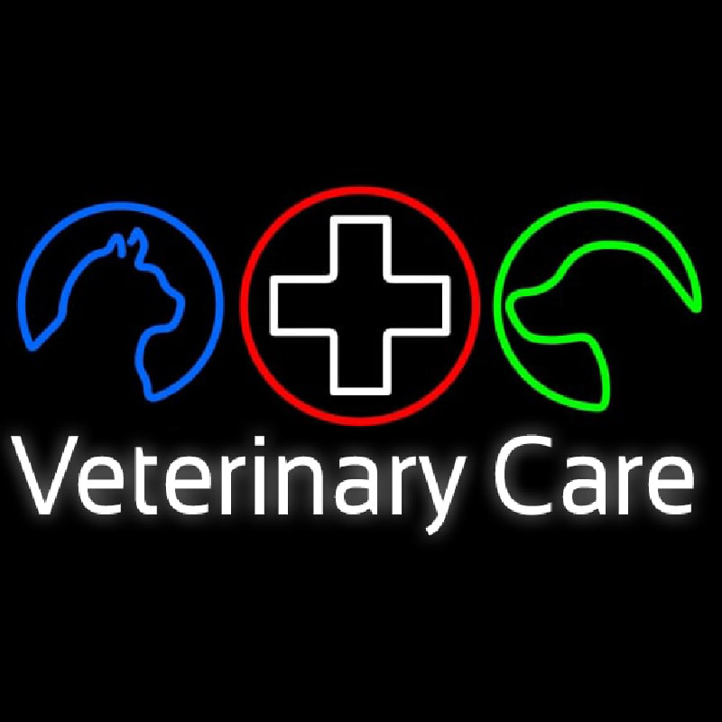 Veterinary Care Neontábla