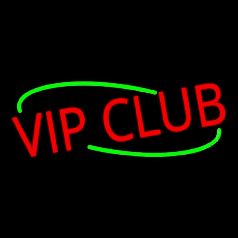 Vip Club Neontábla