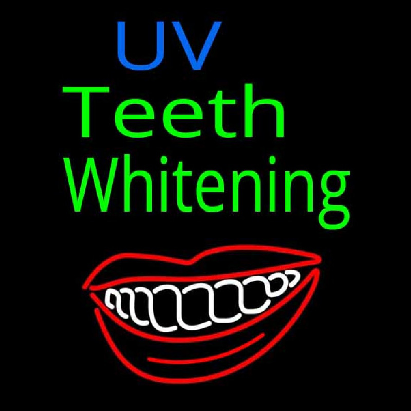 Vu Teeth Whitening Neontábla