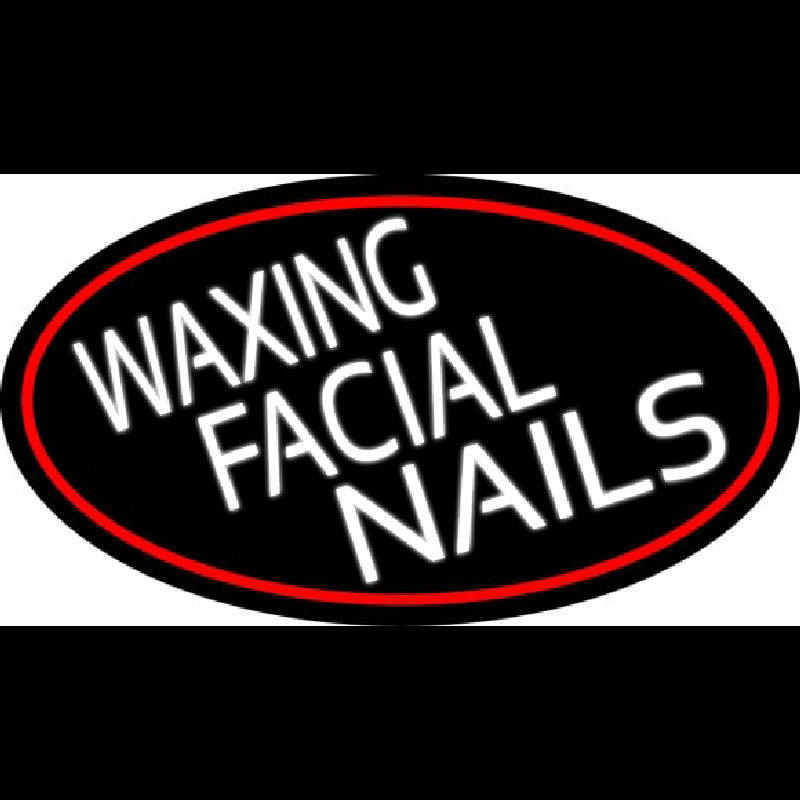 Wa ing Facial Nails Neontábla