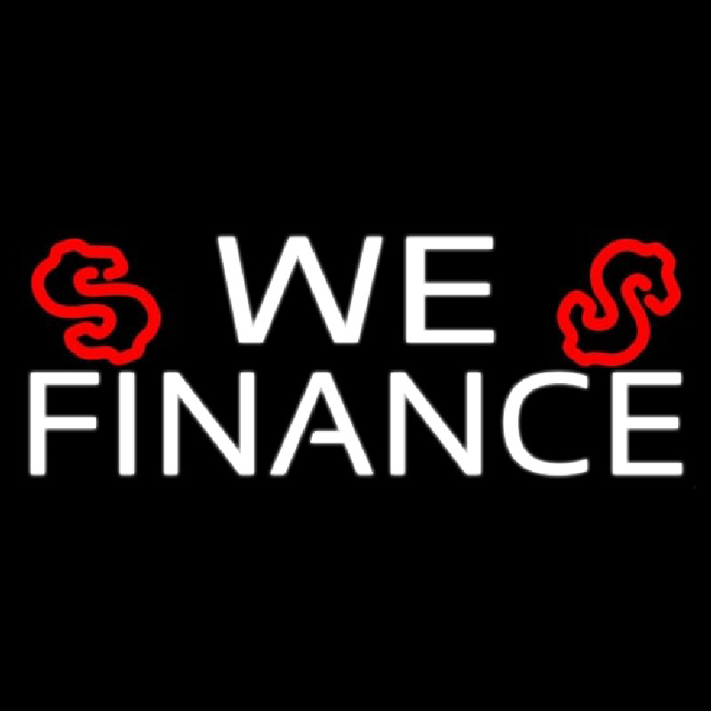 We Finance Dollar Logo 1 Neontábla