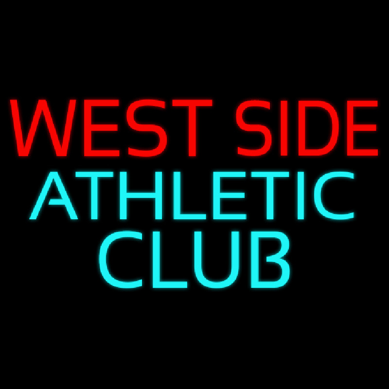 West Side Athletic Club Neontábla