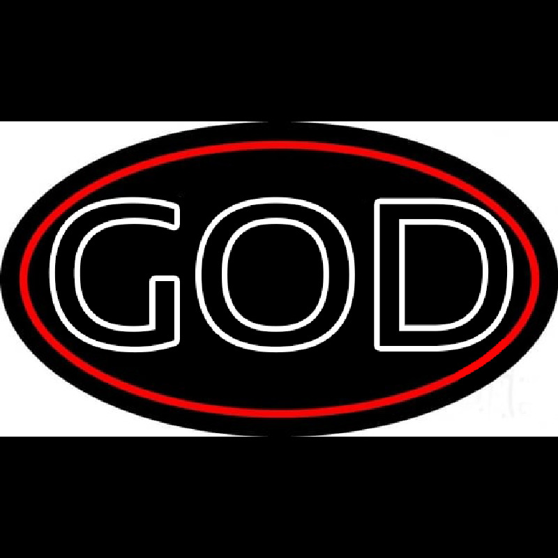 White God Block Neontábla