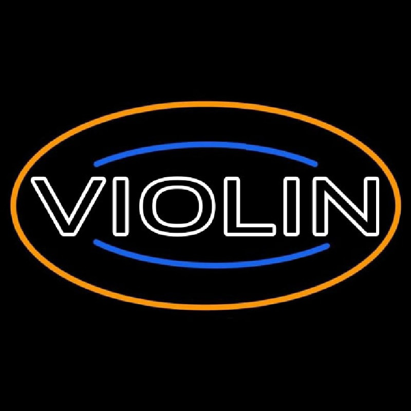White Violin Neontábla