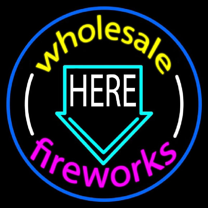 Wholesale Fireworks Here 2 Neontábla