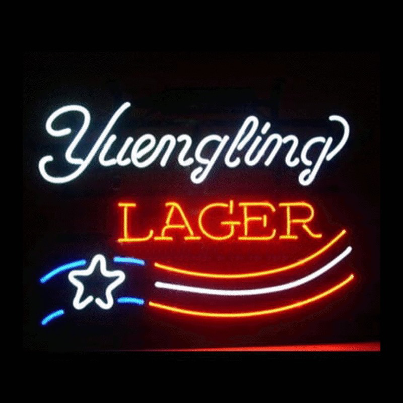 YUENGLING LAGER BEER Neontábla