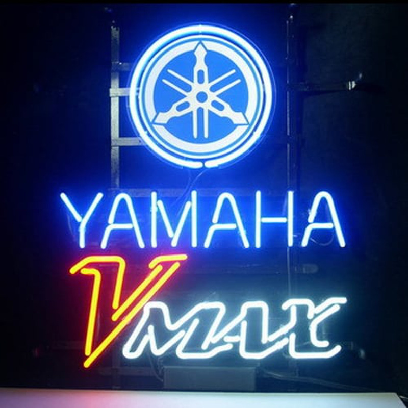 Yamaha V Max Bolt Nyitva Neontábla
