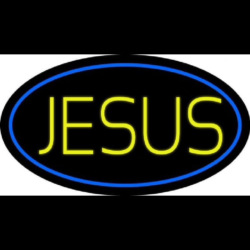 Yellow Jesus Neontábla
