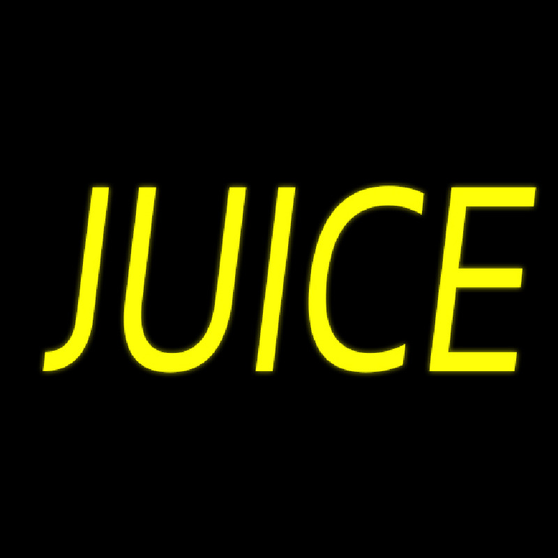 Yellow Juice Neontábla