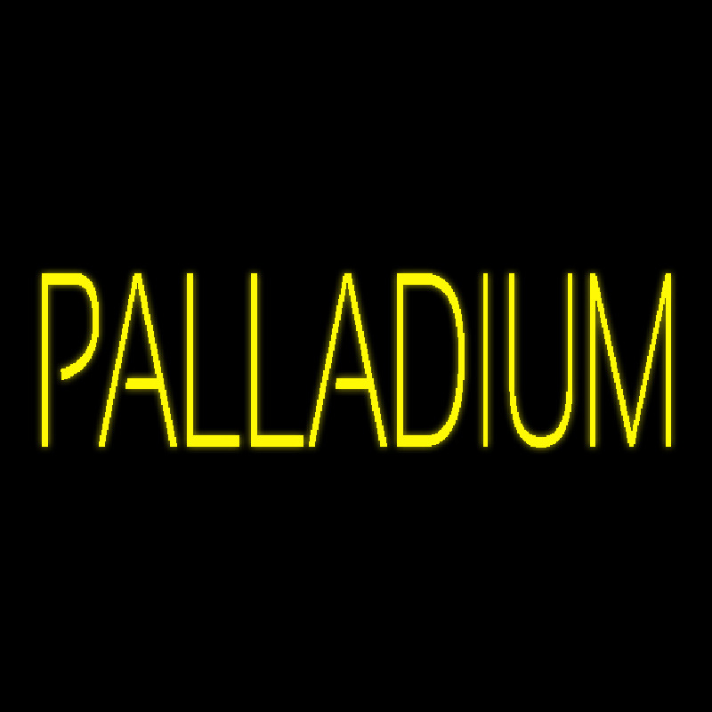 Yellow Palladium Neontábla