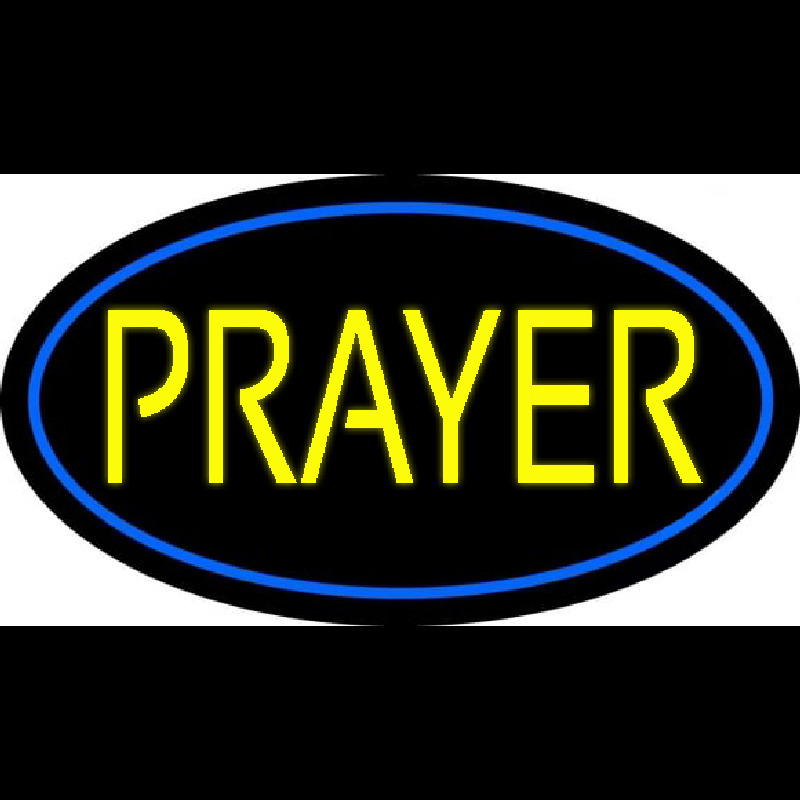 Yellow Prayer Neontábla