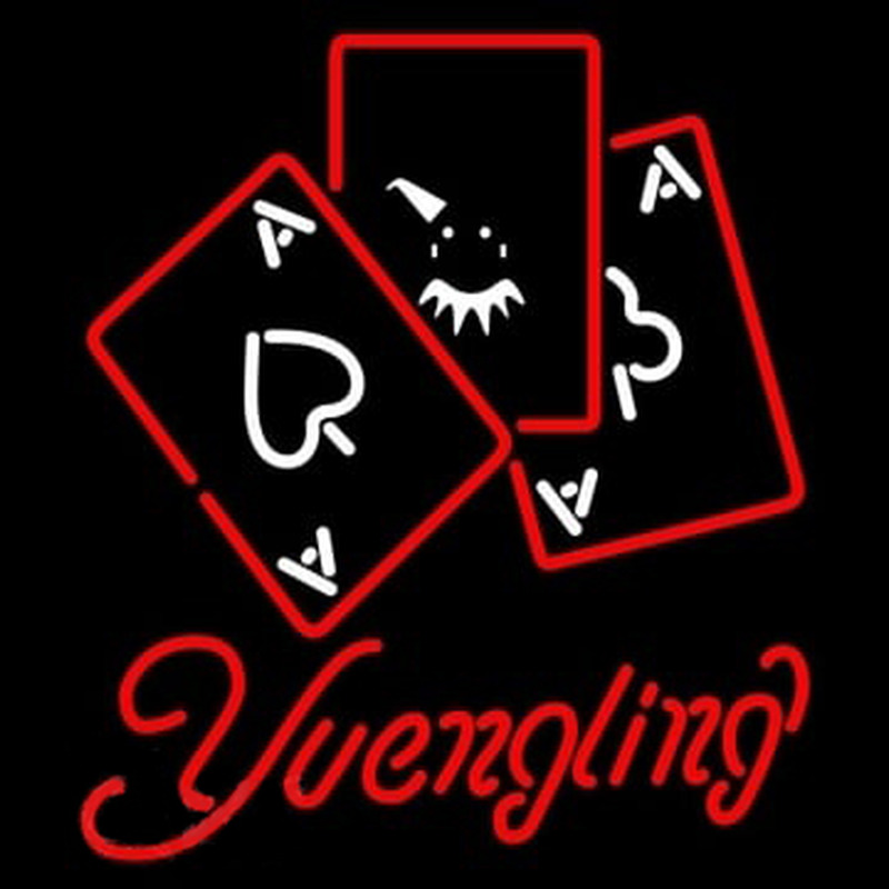 Yuengling Ace And Poker Neontábla