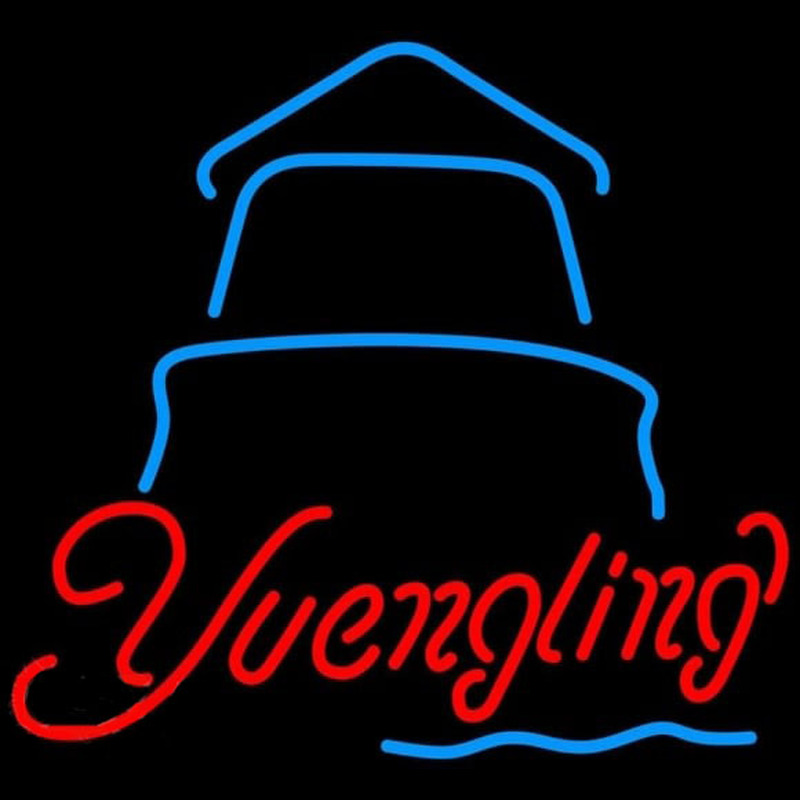 Yuengling Day Lighthouse Beer Sign Neontábla