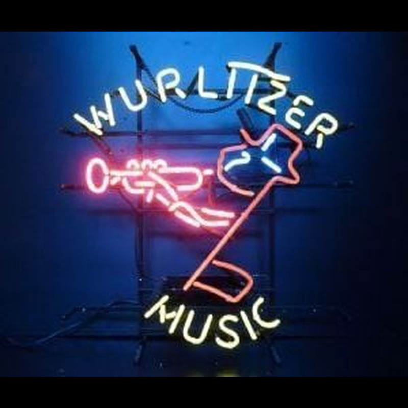 wurlttzer music Neontábla