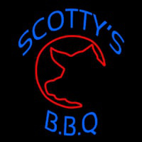  Scottys Bbq Neontábla