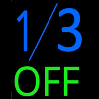 1by3 Off Neontábla