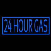 24 Hour Gas Neontábla