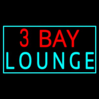 3 Bay Lounge Neontábla