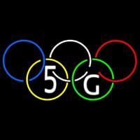 5 G Neontábla