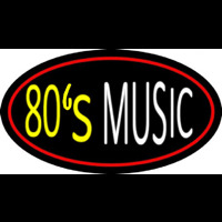 80s Music 3 Neontábla
