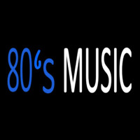 80s Music Neontábla
