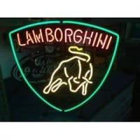 AUTO CAR LOGO Lamborghini Neontábla