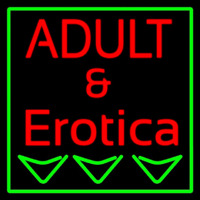 Adult And Erotica Neontábla