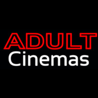 Adult Cinemas Neontábla