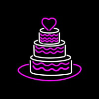 Anniversary Cake Neontábla