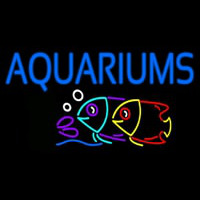 Aquariums Neontábla